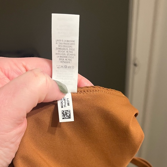 Brown Ribbed Sportsbra - Picture 9 of 9